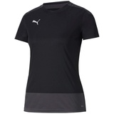 Puma Damen teamGOAL 23 Training Jersey W T-Shirt, Black-Asphalt, L
