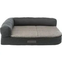 Trixie Hundesofa Bendson 80 x 60 cm dunkelgrau/hellgrau