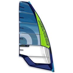 Neilpryde Racing Evo XIV Windsurfsegel 23 NP Slalom Race Camber, Segelgröße in m2: 6.5, Farbe: C11 pacific blue silver