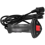 Ersatz-Seilwinde-Handsteuerung, Winden-Fernbedienungssteuerung mit 3-poligem Stecker mit Ergonomischem Griff, 9,2 Fuß Langes Anschlusskabel, Passend für Auto-Geländefahrzeuge,