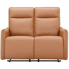 dorel home Couch Kunstleder/Webstoff 2-Sitzer Braun