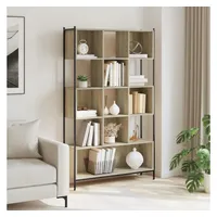 VidaXL Bücherregal Sonoma-Eiche 102x28x172 cm Holzwerkstoff