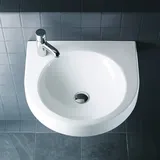 Duravit Architec 57,5x52cm, HL li, o ÜL, m HLB, weiß