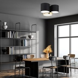 Licht-Erlebnisse Wandleuchte - Deckenleuchte Deckenlampe Clemens E27 Modern Wohnzimmer Bunt