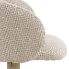 Actona Barhocker Eleanor 53 x 56 cm Beige