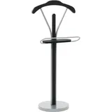 vidaXL Herrendiener 45 x 35 x 107 cm Schwarz/Grau