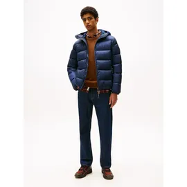 Tommy Hilfiger Hooded Logo Puffer schwarz XL