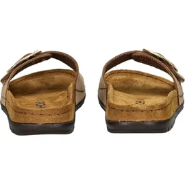 ROHDE Damen Pantolette Leder Klettverschluss Memoryfußbett Rodigo-D 5875, Größe:42 EU,