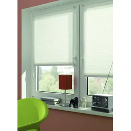GARDINIA EASYFIX Rollo Dekor Streifen 75 x 150 cm Weiß