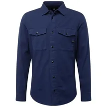 G-Star Marine Langarmhemd Sartho Blue Gd L