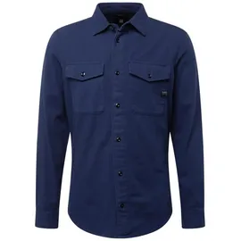 G-Star Marine Langarmhemd Sartho Blue Gd L