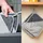 Westmark Topflappen – Praktische Topflappen für sicheres Arbeiten an Herd und Backofen, Küchenhandschuhe mit Hitzeschutz bis 250°C – Grau/Anthrazit