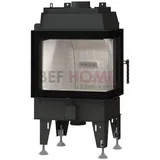 BeF Kamineinsatz Therm 7 CP | 7 kW | Schwenktür, Eckscheibe rechts