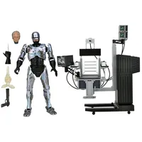 NECA Ultimate Robocop-Figur mit Stuhl, 20 cm 203605 Schwarz