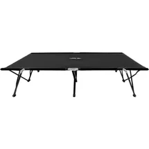 vidaXL Klappliege 193 x 125 x 40 cm Schwarz