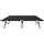 vidaXL Klappliege 193 x 125 x 40 cm Schwarz