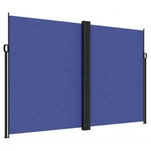 vidaXL Seitenmarkise 220 x 600 cm Blau Polyester