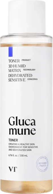 Vt Cosmetics Glucamune Gesichtswasser mit Schneepilz, feuchtigkeitsspendend & beruhigend