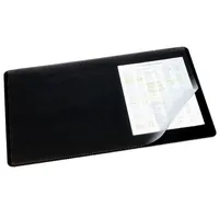 Durable Schreibunterlage 65x52cm mit Vollsichtplatte, schwarz
