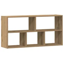 vidaXL Wandregal 100 x 25 x 50 cm Braun