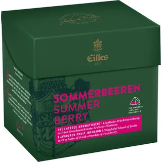 EILLES TEE Tea Diamond SOMMERBEEREN im Pyramidenbeutel, 20er Box