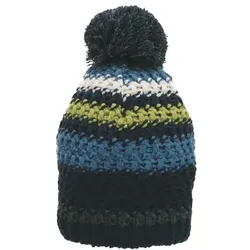 Sterntaler Bommelmütze Streifenmuster marine, 55 cm