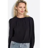 richroyal Langarmbluse Mit Bündchen an den Ärmeln schwarz XL (42)