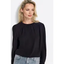 richroyal Langarmbluse Mit Bündchen an den Ärmeln schwarz XL (42)