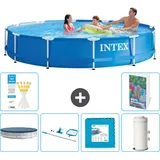 Frame Pool Rund - 366x76 Cm - 7-teilig  S17