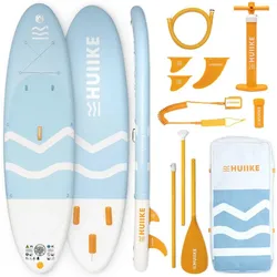 Stand Up Paddling Board Premium Zubehör, HUIIKE, Grün, große Stabilität blau 305 MM