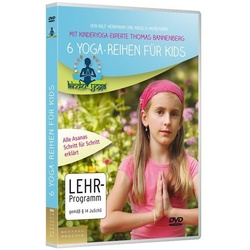 6 Yoga-Reihen Für Kids,1 Dvd (DVD)