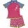 Playshoes Badeanzug UV-Schutz Bade-Set Blumen rot 86/92