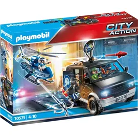 Playmobil City Action Polizei-Helikopter: Verfolgung des Fluchtfahrzeugs 70575