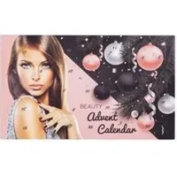 Beauty Adventskalender Weihnachtskalender Make-Up Pflege Kosmetik - Rot