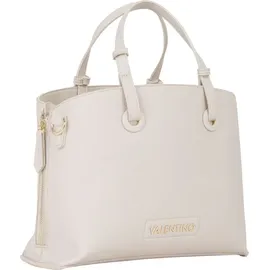 Valentino Sallie Re Shopping Bag Leather Ecru