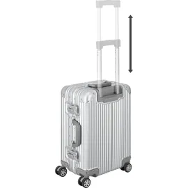 Tectake Airway 4-Rollen Cabin 20 Zoll / 20 l silber/grau