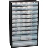 RAACO Kleinteilemagazin B306xT150xH510mm Stahlbl.44 Schubl.Poypropylen