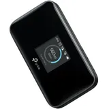TP-Link M7450 4G+ LTE Mobiler Dualband WLAN Router mit Touchscreen, Cat6 bis zu 300 Mbps Download & 50 Mbps Upload, 3280 mAh Akku, unterstützt für alle SIM-Karten, bis zu 32 Geräte & 2-TB microSD