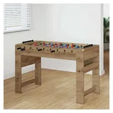 vidaXL Tischfußballtisch Artisan-Eiche 125 x 60,5 x 80 cm