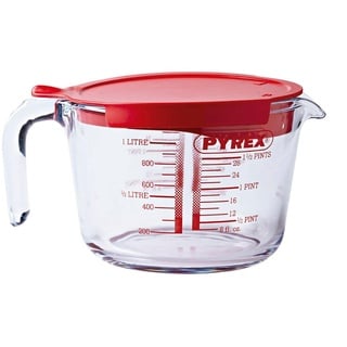 Pyrex Messbecher 1l mit Deckel