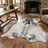 Gino Falcone Teppich Emilia AFT27590 white & black 130 x 170 cm Fellform