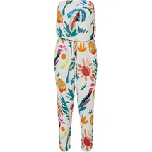 URBAN CLASSICS Viscose Bandeau Overall White Sand Fruity M