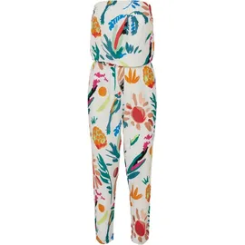 URBAN CLASSICS Viscose Bandeau Overall White Sand Fruity M