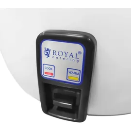 Royal Catering Reiskocher weiß 27,0 l