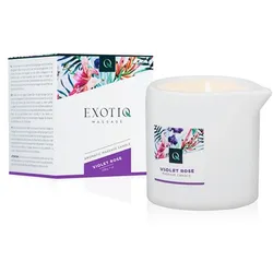 «Violet Rose» Massagekerze - Veilchen-Rosen-Duft, Massageöl (0.2 kg) 200 g