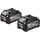 Makita Akku Set 2x BL 4040 F Li-Ion 40 V 4,0 Ah