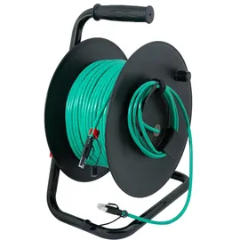 Logilink RJ45 Netzwerk Kabeltrommel CAT 6a S/FTP 80m