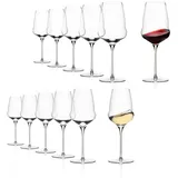 Stölzle Lausitz Weinkenner Set 12Tlg. Rotwein + Weißwein