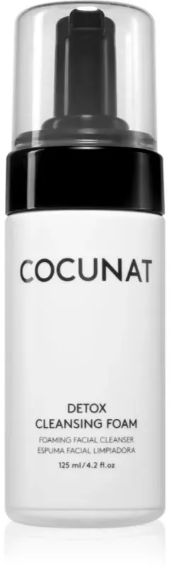 Cocunat Detox Cleansing Foam Reinigungsschaum für gemischte bis fettige Haut 125 ml