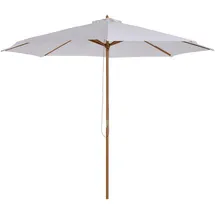 Outsunny Sonnenschirm 300 x 300 cm Creme